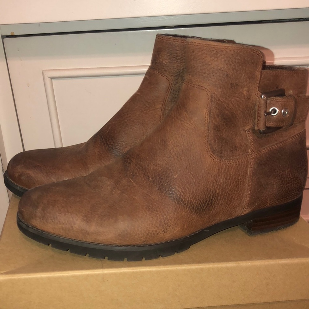 Rockport Leather Booties